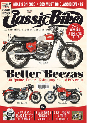 CB202004 Classic Bike Magazine April 2020